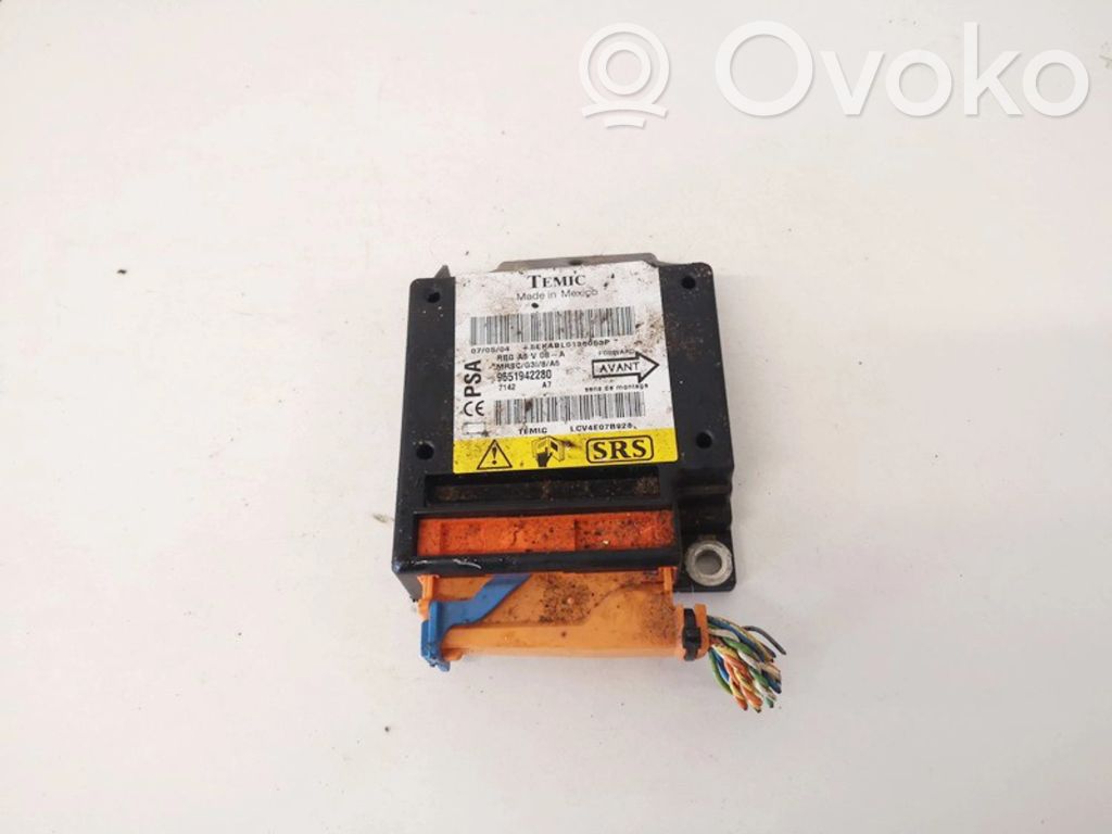 Citroen C2 Centralina/modulo airbag 