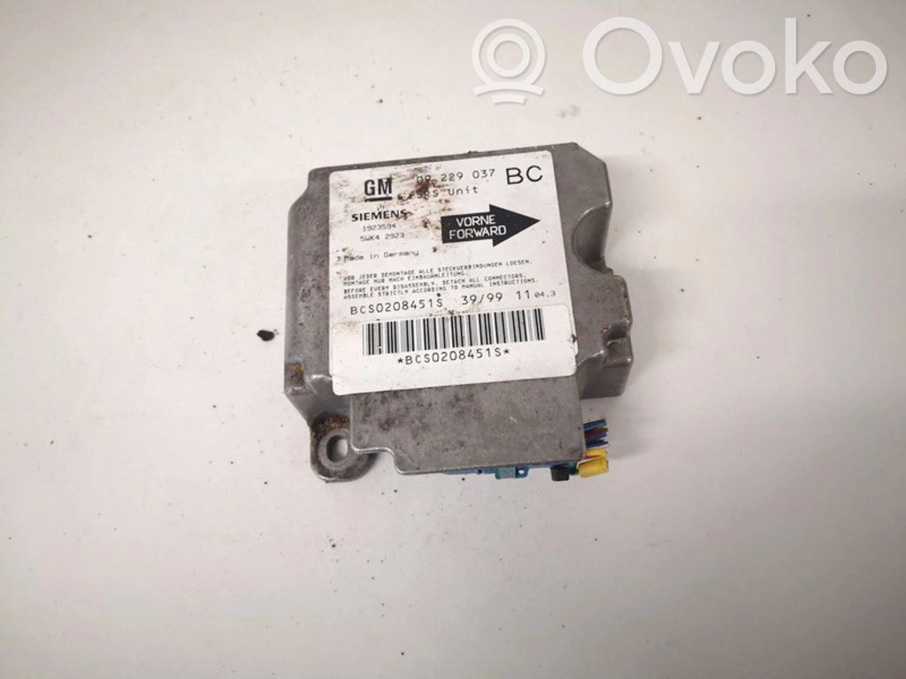 Opel Astra G Centralina/modulo airbag 