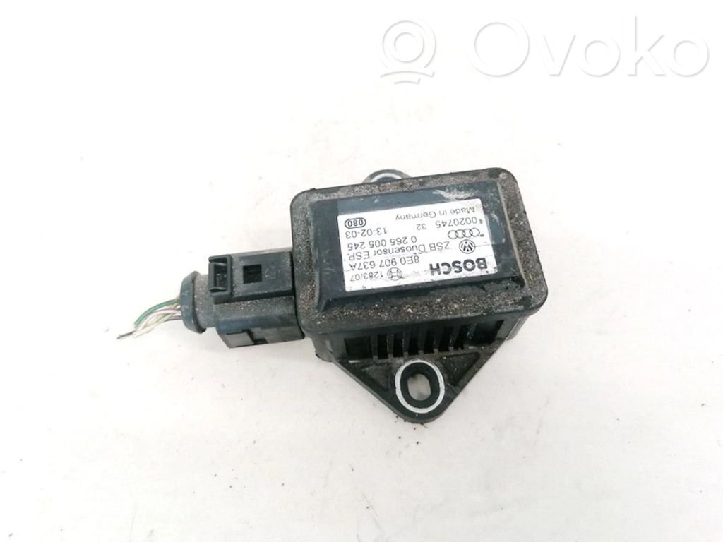 ESP Drehratensensor Querbeschleunigungssensor   8E0907637A,0265005245,0265005245,8E0907637A