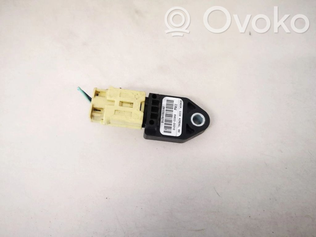 Toyota Avensis T250 Sensore d’urto/d'impatto apertura airbag
