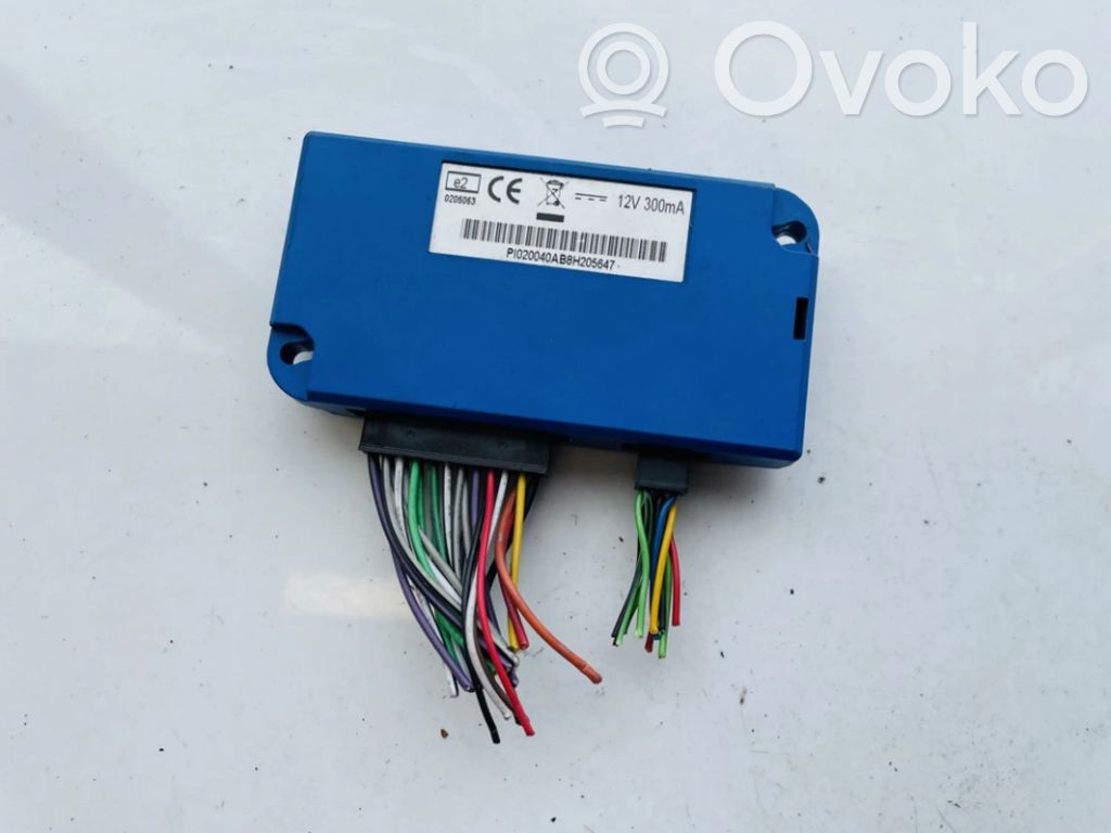 Other control units/modules   E20205063,E20205063
