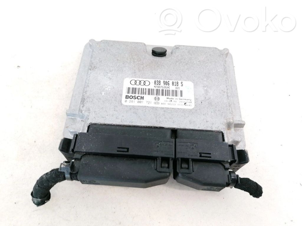 Moottorin ohjainlaite/moduuli   0281001721,038906018S,0281001721,038906018S