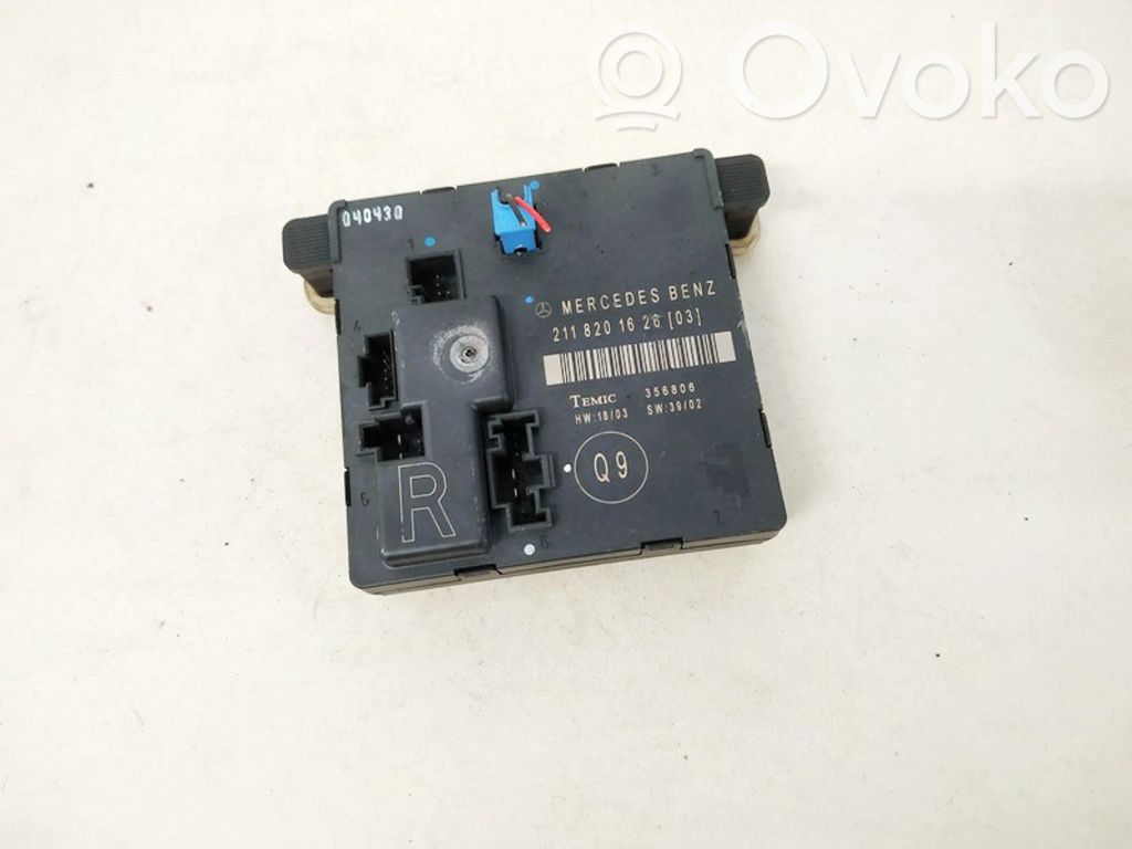 Unité de commande module de porte   2118201626,2118201626