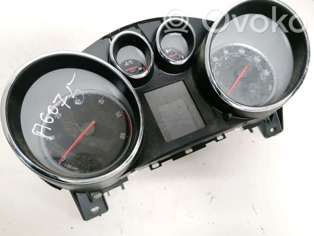 Opel Meriva B Tachimetro (quadro strumenti) 