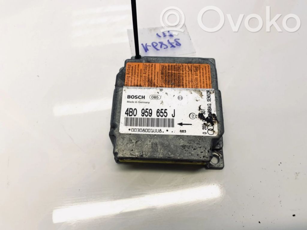 Turvatyynyn ohjainlaite/moduuli   4B0959655J,0285001307,0285001307,4B0959655J
