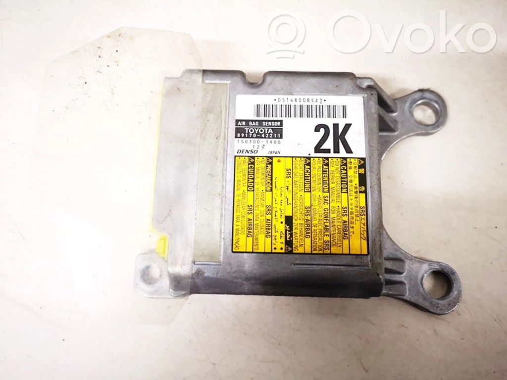 Toyota RAV 4 (XA30) Module de contrôle airbag 