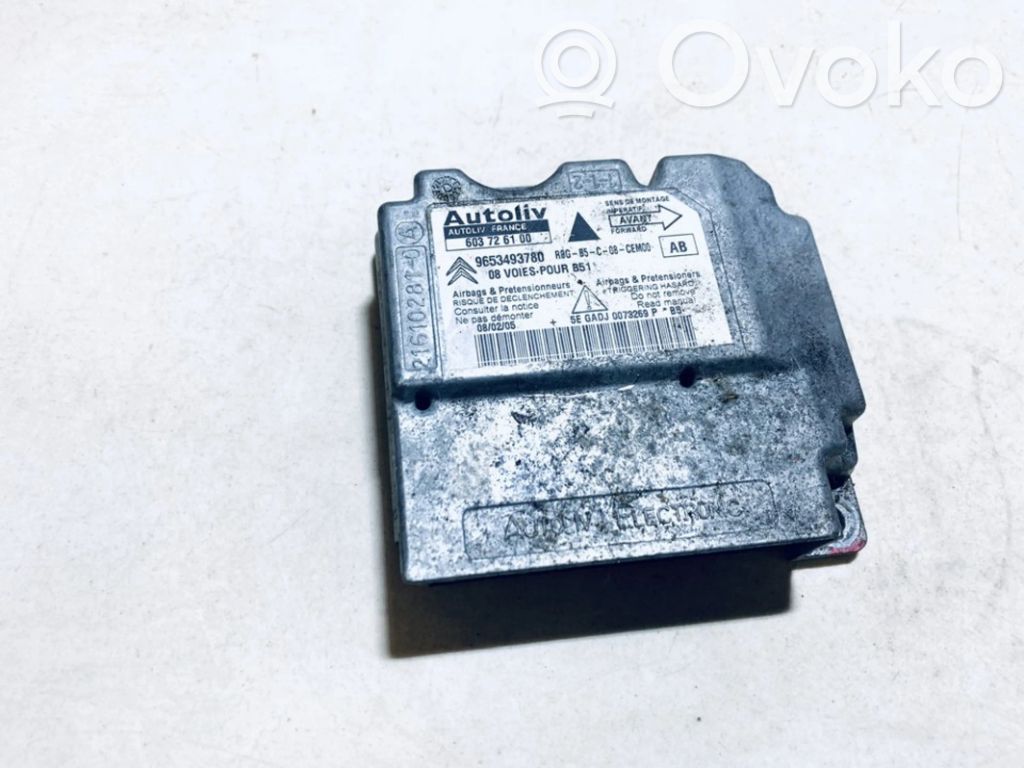 Citroen C4 I Centralina/modulo airbag