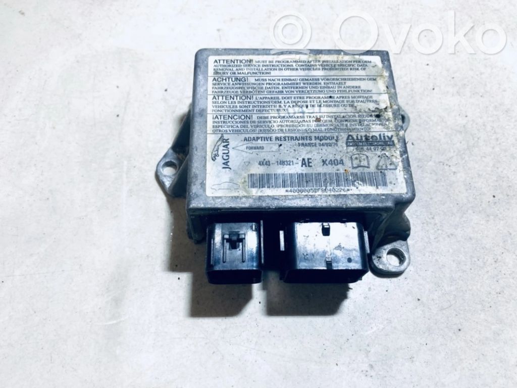 Unidad de control/módulo del Airbag   4X4314B321AE,4X4314B321AE,4X4314B321AE,4X4314B321AE,603449700
