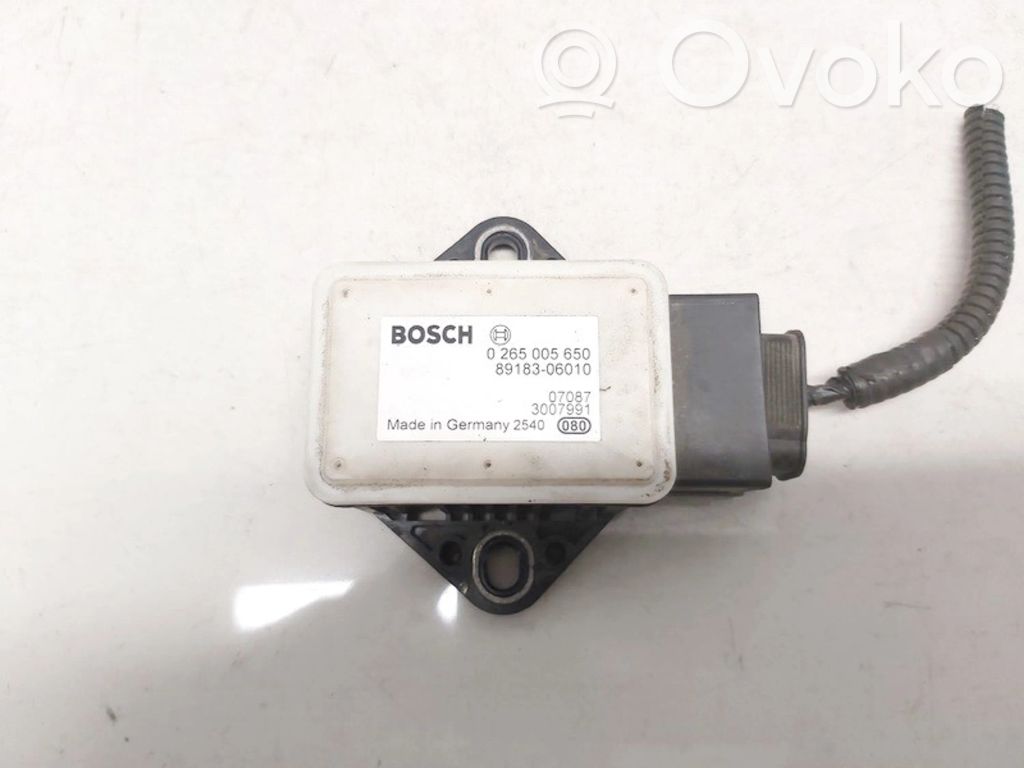 Toyota Auris 150 Sensore di imbardata accelerazione ESP 
