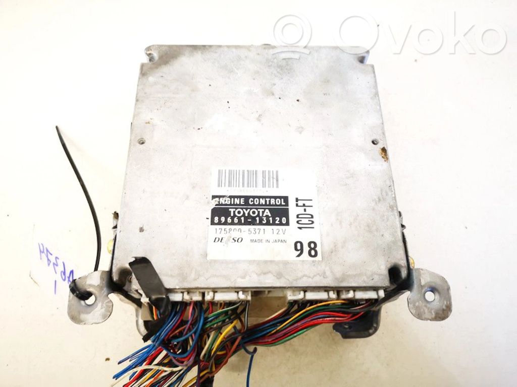 Toyota Corolla Verso E121 Unitate/modul de control motor 