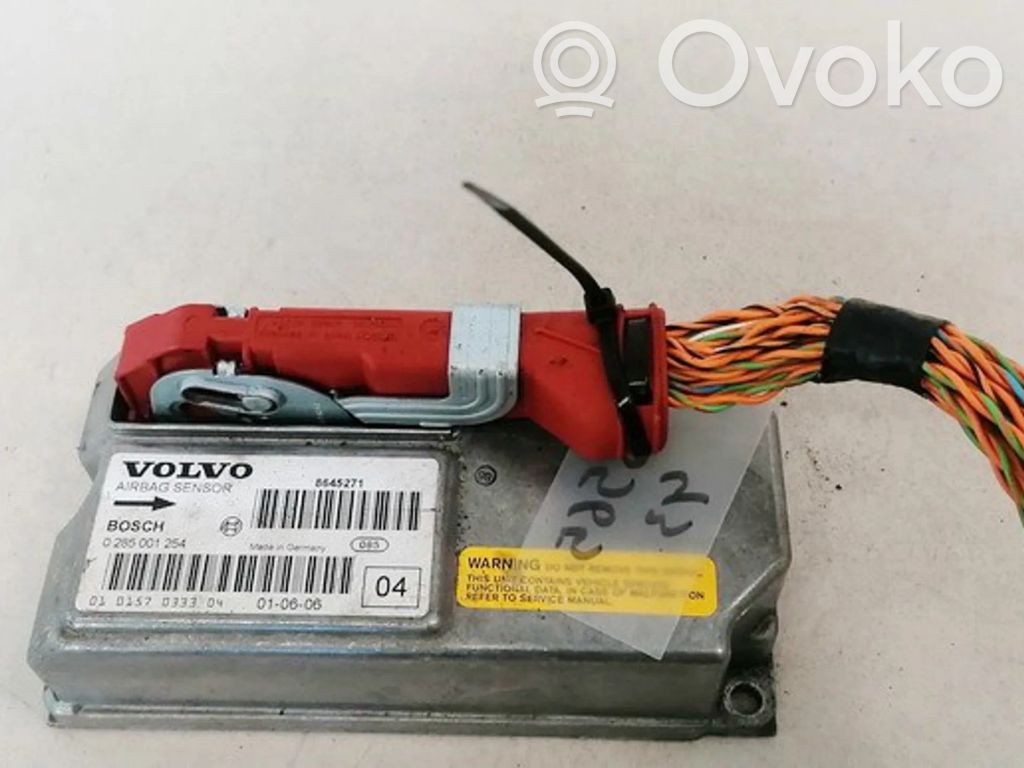 Volvo S60 Centralina/modulo airbag 