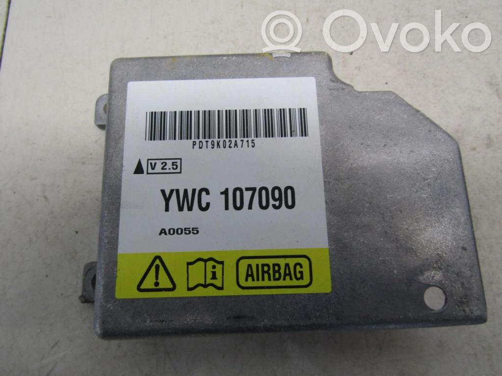 Unidad de control/módulo del Airbag   YWC107090,YWC107090,107090,A0055,PDT9K02A715,YWC107090