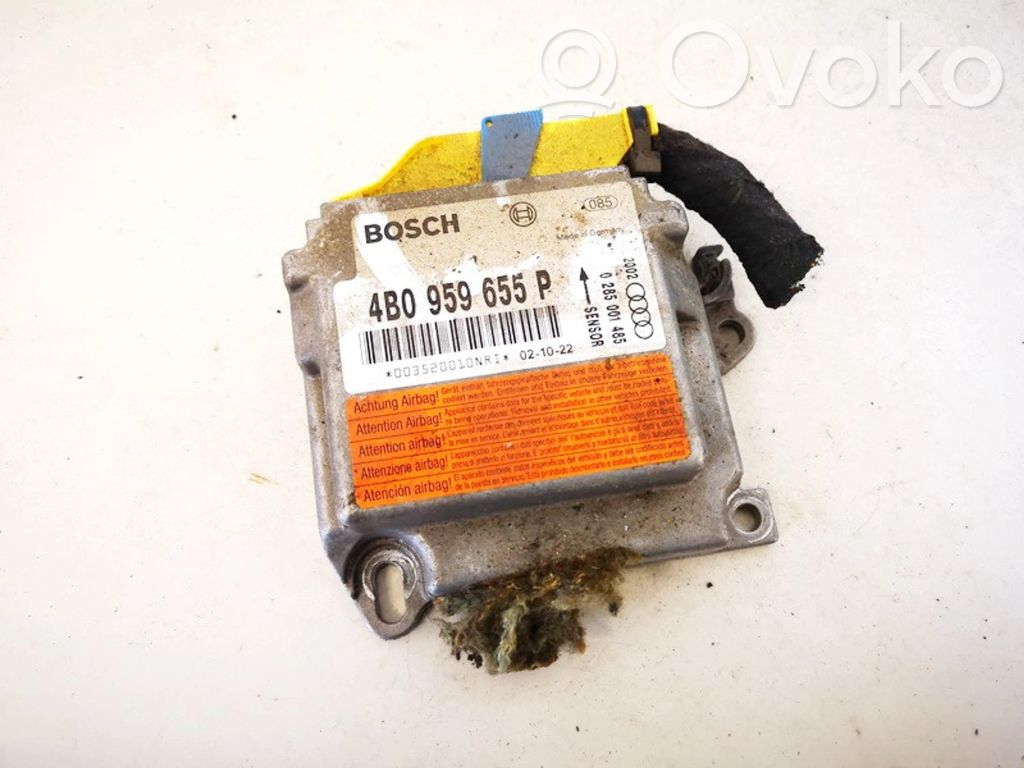 Audi A6 S6 C5 4B Centralina/modulo airbag