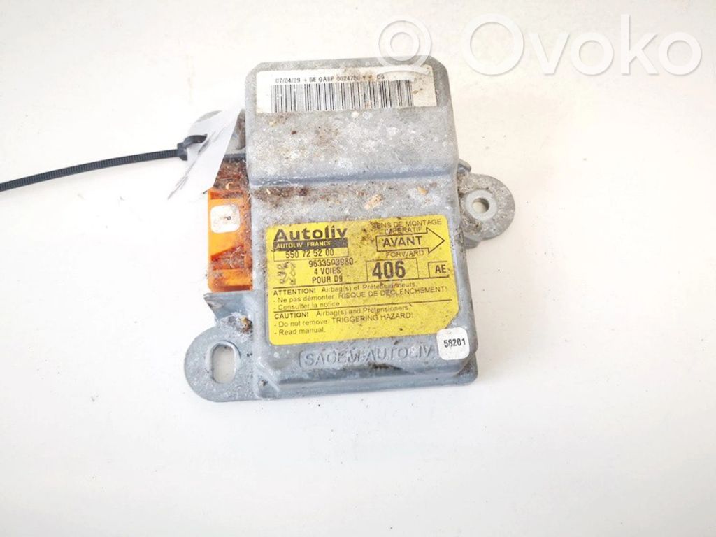 Peugeot 406 Centralina/modulo airbag