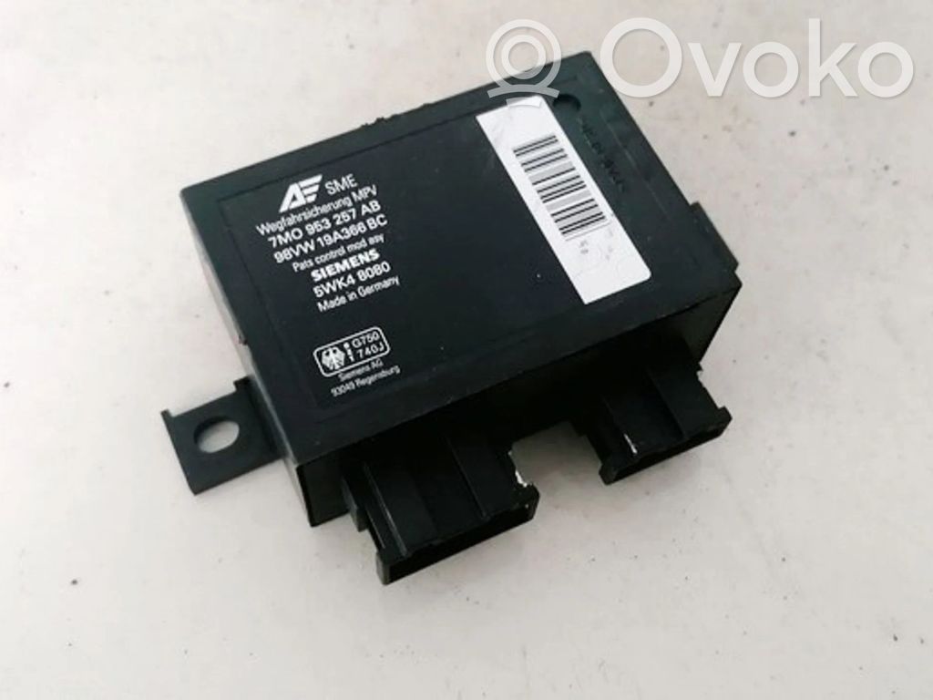 Centralina/modulo immobilizzatore   7M0953257AB,98VW19A366BC,7M0953257AB,98VW19A366BC