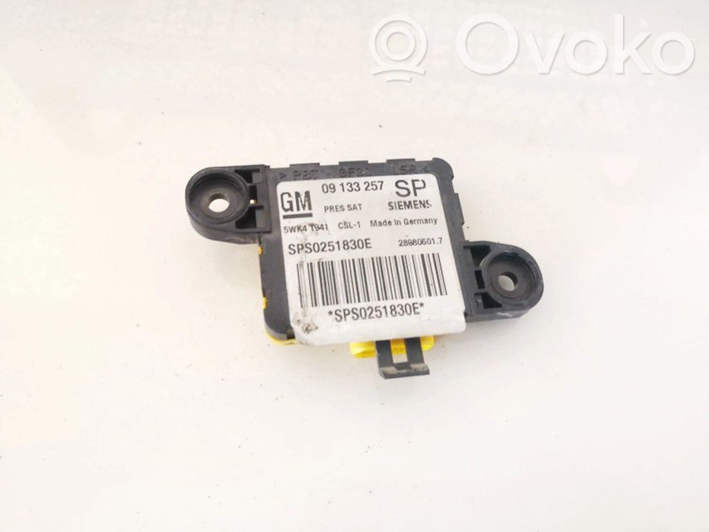 Opel Astra G Airbagsensor Crashsensor Drucksensor 