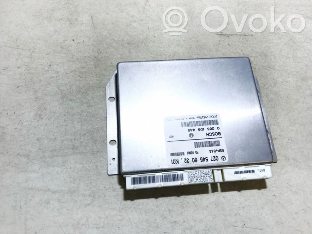 Mercedes-Benz A W168 Centralina ESP (controllo elettronico della stabilità)