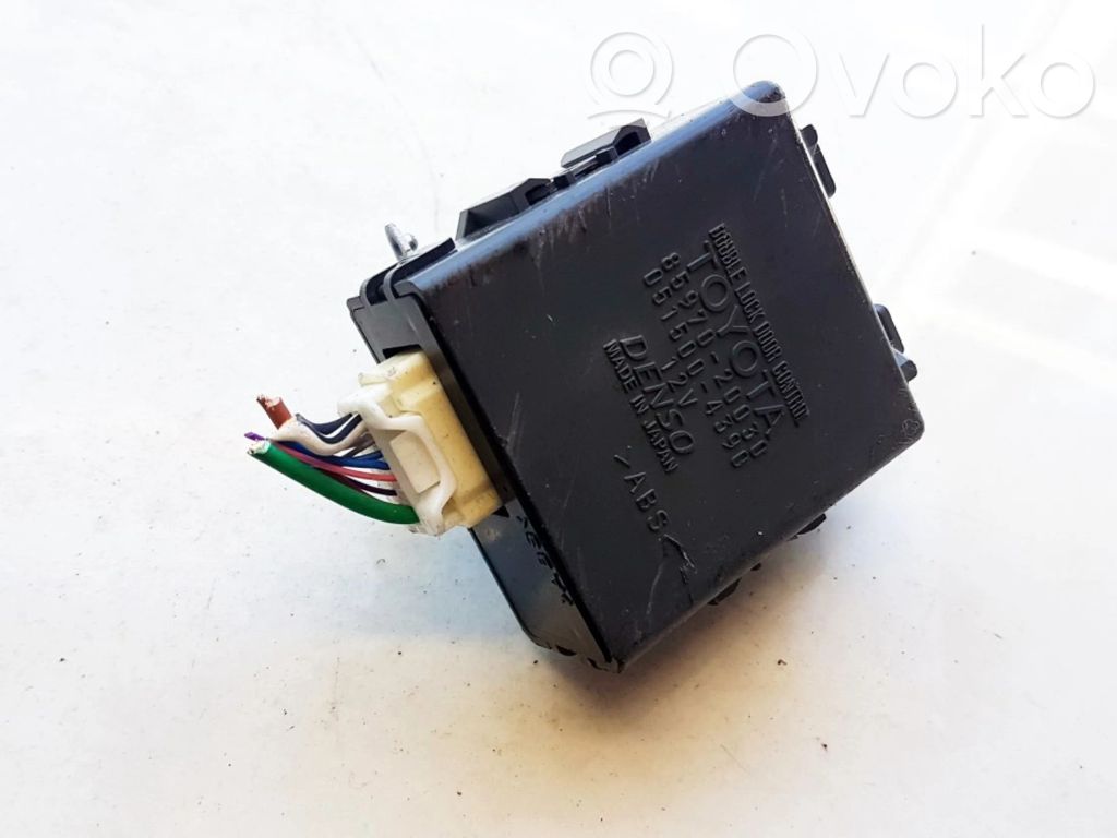 Toyota Avensis T270 Centralina/modulo portiere