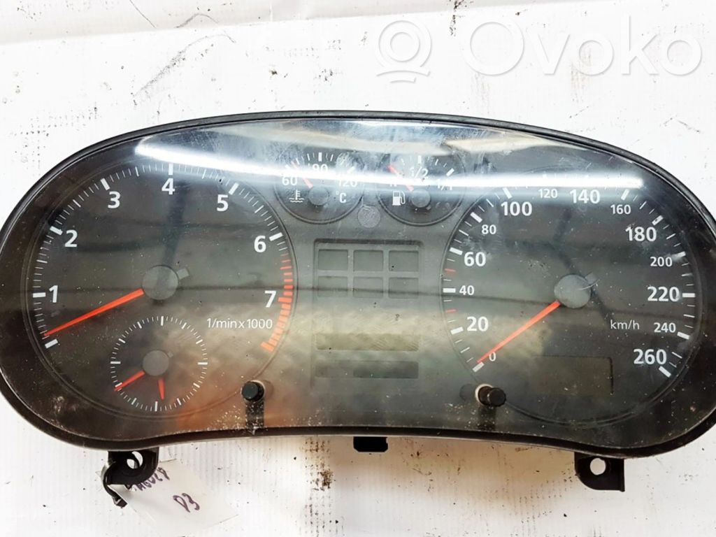 Audi A3 S3 8L Geschwindigkeitsmesser Cockpit 