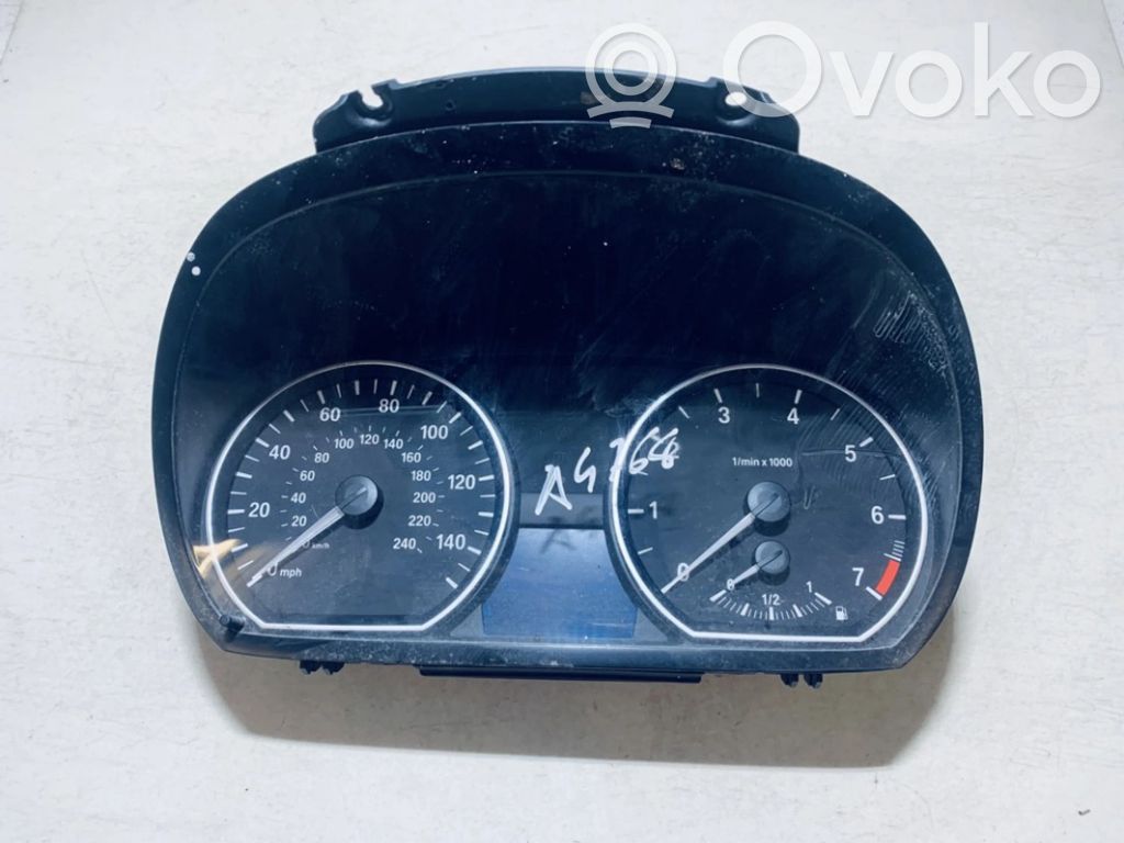 BMW 1 E81 E87 Velocímetro (tablero de instrumentos) 