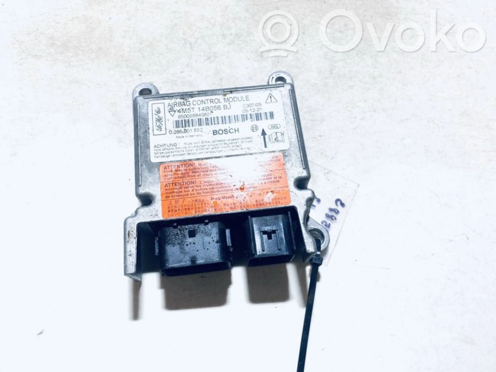 Module de contrôle airbag   4M5T14B056BJ,0285001552,0285001552,4M5T14B056BJ,650068840801