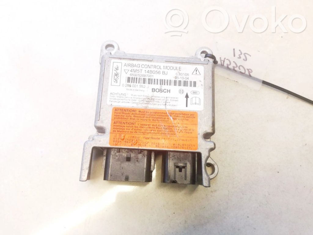 Module de contrôle airbag   4M5T14B056BJ,0285001552,0285001552,4M5T14B056BJ