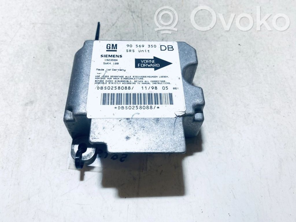 Centralina/modulo airbag   90569350DB,1923594,1923594,5WK4188,90569350DB,DBS0258088