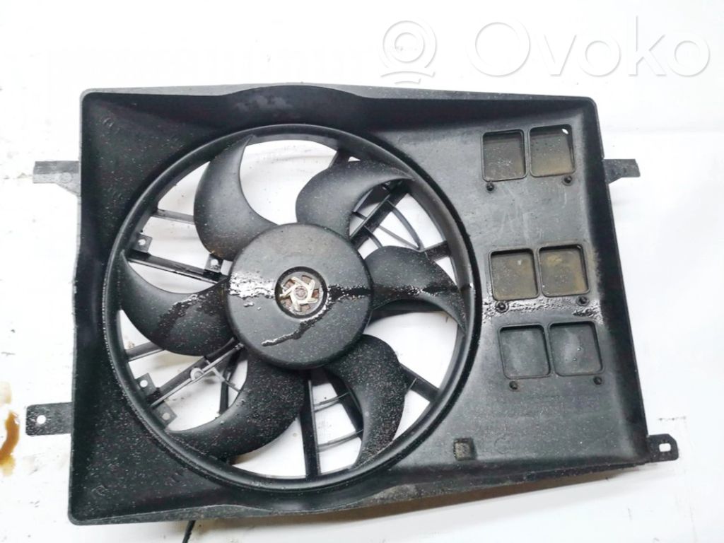 Saab 9-3 Ver1 Convogliatore ventilatore raffreddamento del radiatore 