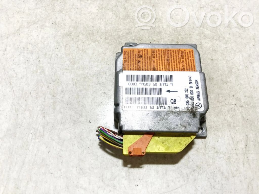 Mercedes-Benz A W168 Centralina/modulo airbag