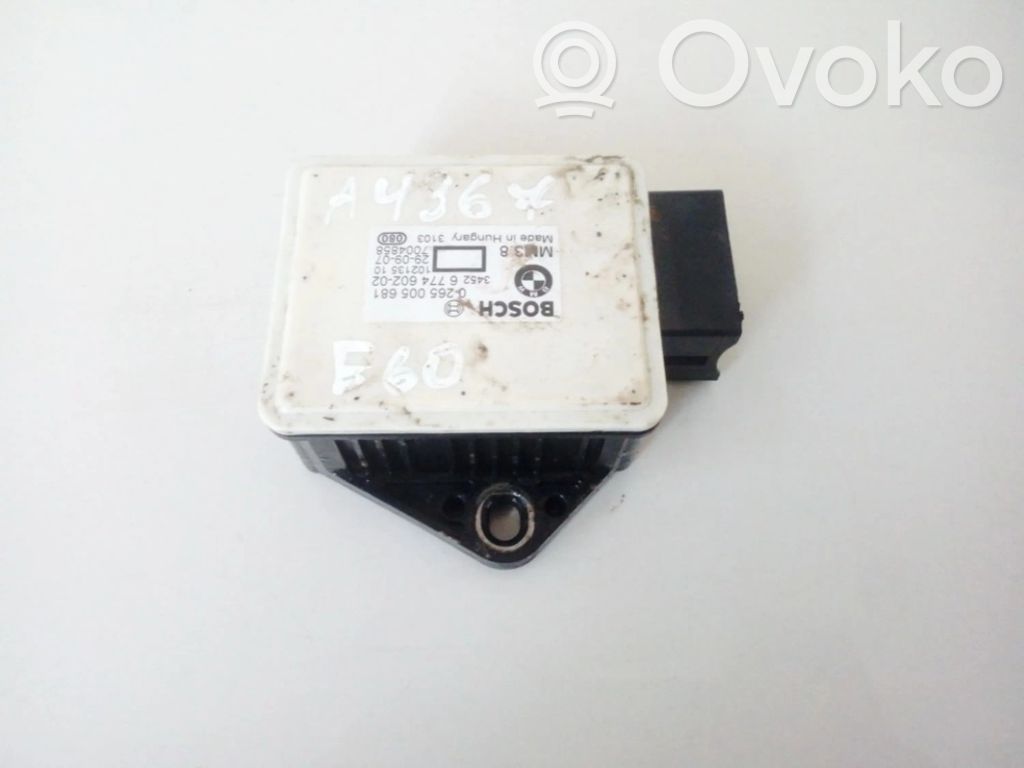 BMW 5 E60 E61 Czujnik przyspieszenia ESP 