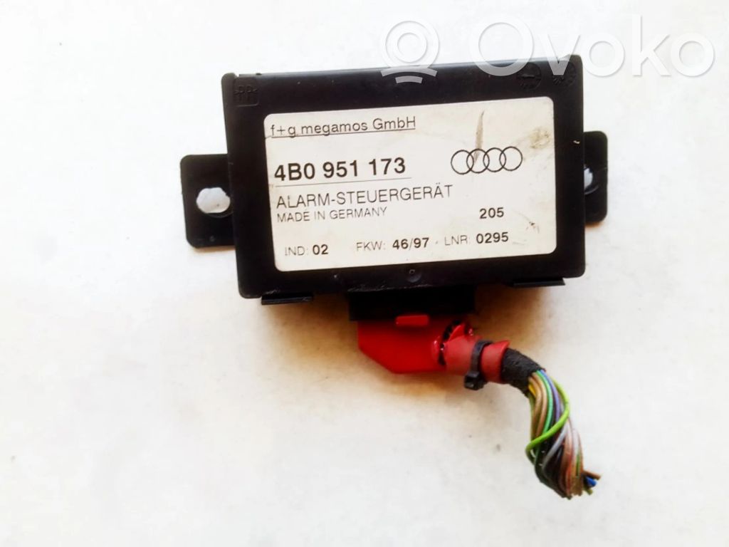 Centralina/modulo allarme   4B0951173,4B0951173
