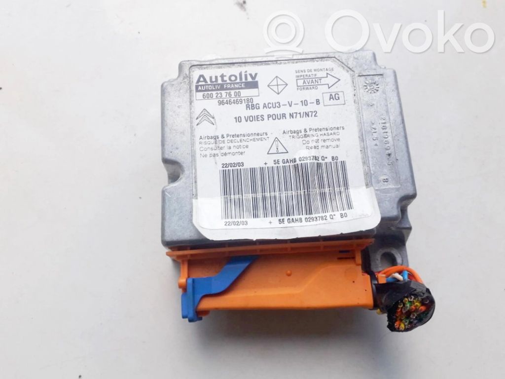 Citroen Xsara Centralina/modulo airbag