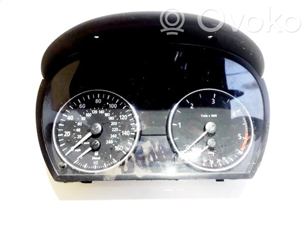 BMW 3 E90 E91 Speedometer (instrument cluster) 