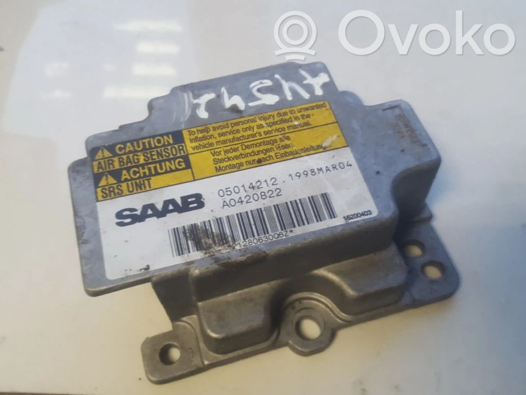 Unidad de control/módulo del Airbag   05014212,A0420822,05014212,A0420822