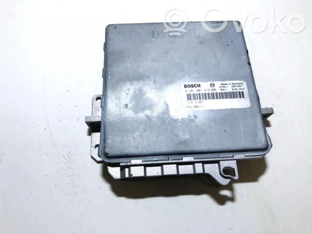 Engine control unit/module   0281001419,MSB100411,0281001419,28RTD957,61423316,76811,970811,MSB100411