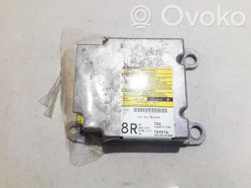 Toyota Corolla Verso AR10 Centralina/modulo airbag 