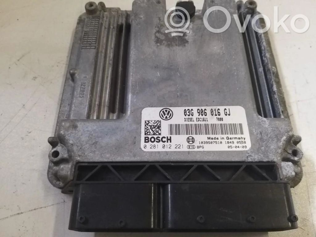 Volkswagen Golf V Centralina/modulo del motore