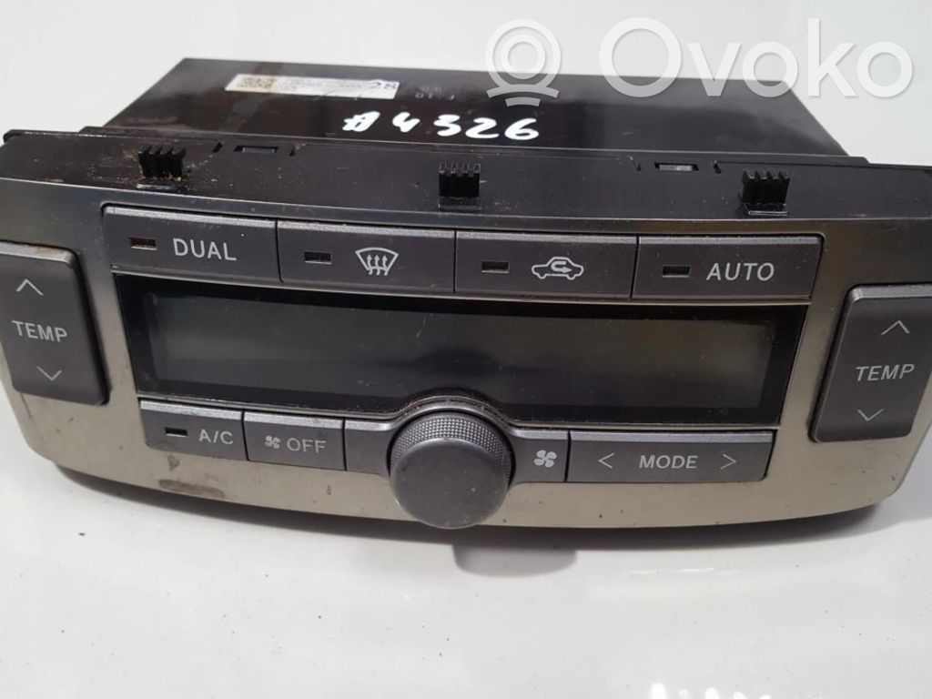 Toyota Avensis T250 Centralina del climatizzatore