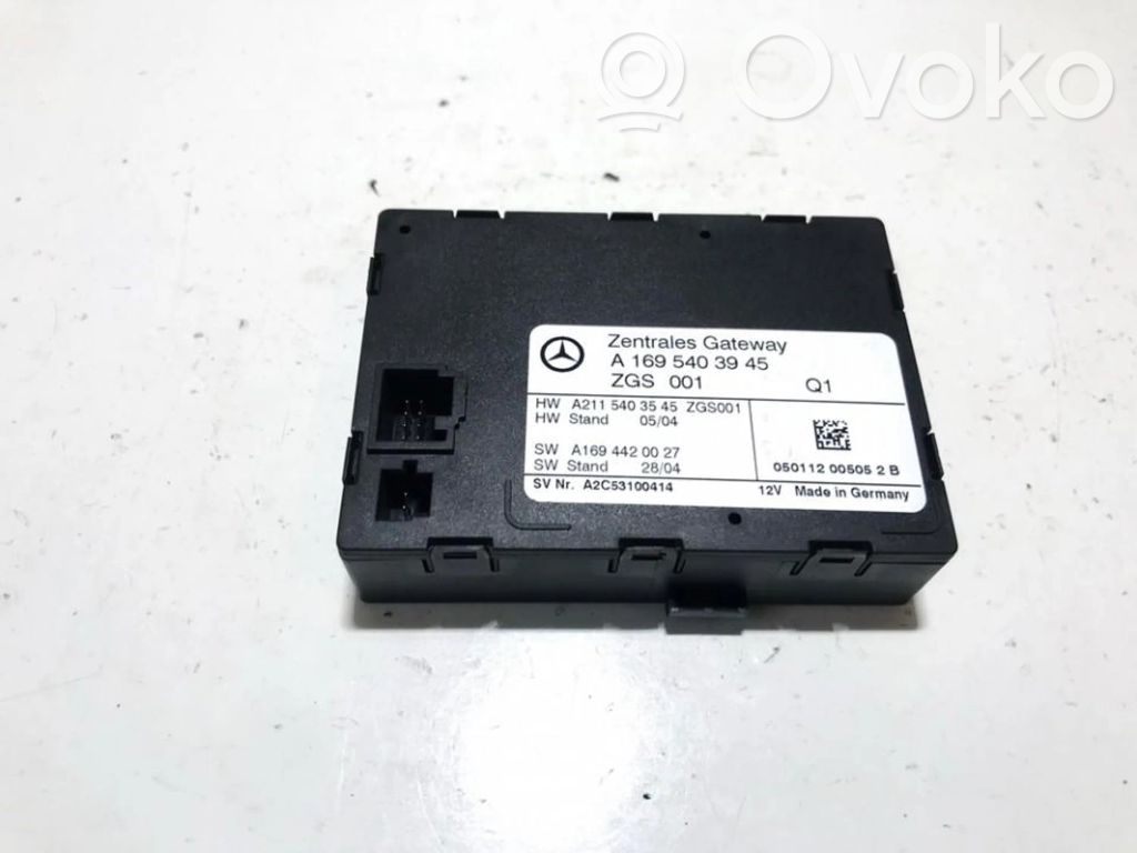 Mercedes-Benz A W169 Autres unités de commande / modules 