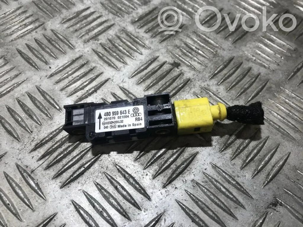 Audi A3 S3 8P Sensore d’urto/d'impatto apertura airbag 