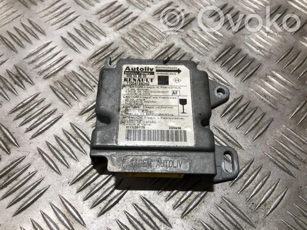 Centralina/modulo airbag   7700418434D,550569000,550569000,7700418434D