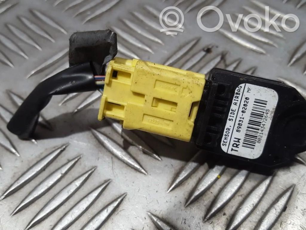 Sensor impacto/accidente para activar Airbag   8983102020,8983102020,8983102020,8983102020