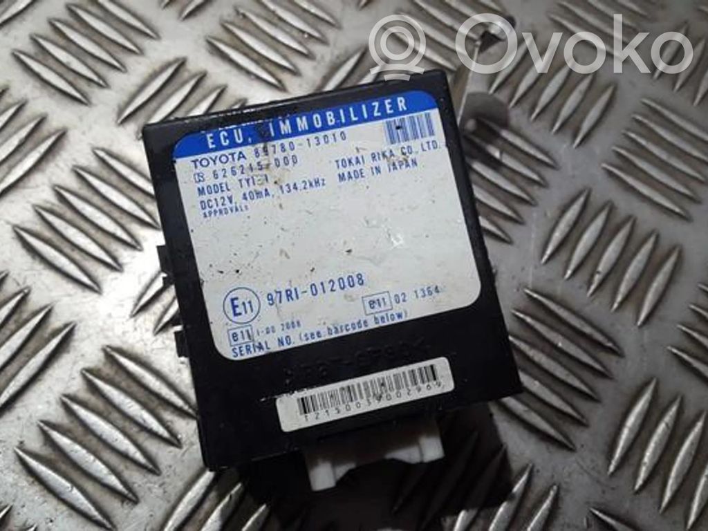 Toyota Corolla Verso E121 Centralina/modulo immobilizzatore