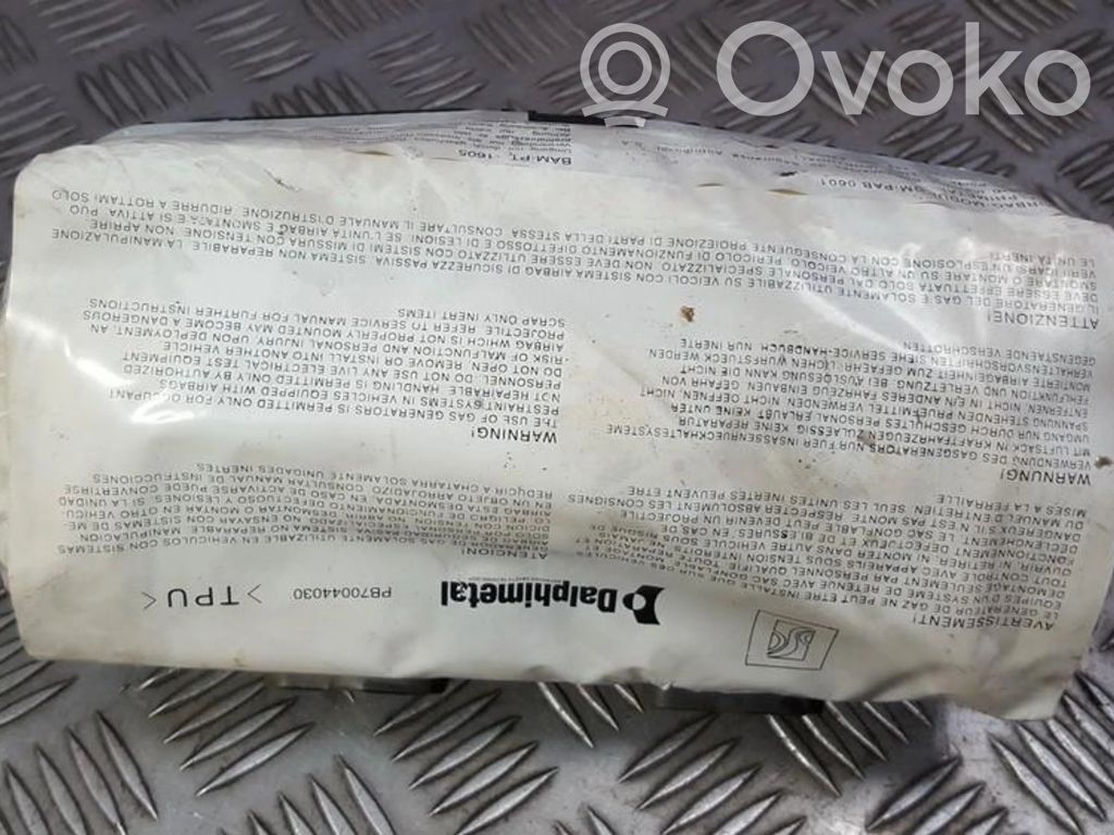 Opel Corsa D Airbag del passeggero