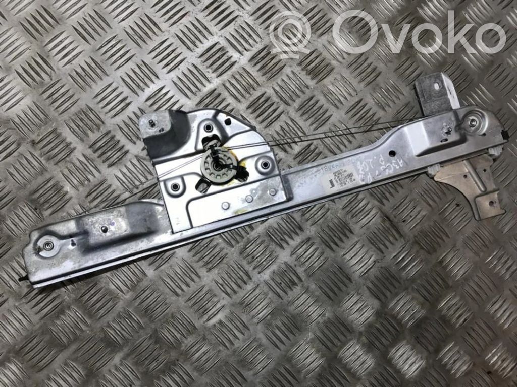 Peugeot 208 I Alzacristalli del portellone scorrevole con motorino 