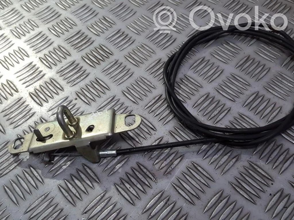 Rear door lock loop/hook striker