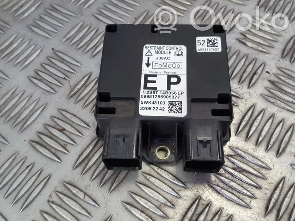 Airbag control unit/module   2S6T14B056EP,5WK43103,22052242,2S6T14B056EP,5WK43103