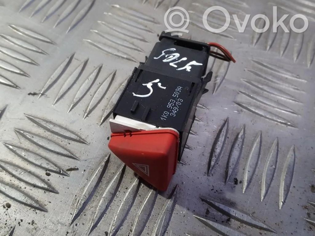 Botón interruptor de luz de peligro   1K0953509A,1K0953509A
