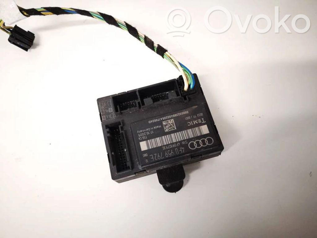 Oven ohjainlaite/moduuli   4F0959792E,4F0910793E,4F0910793E,4F0959792E