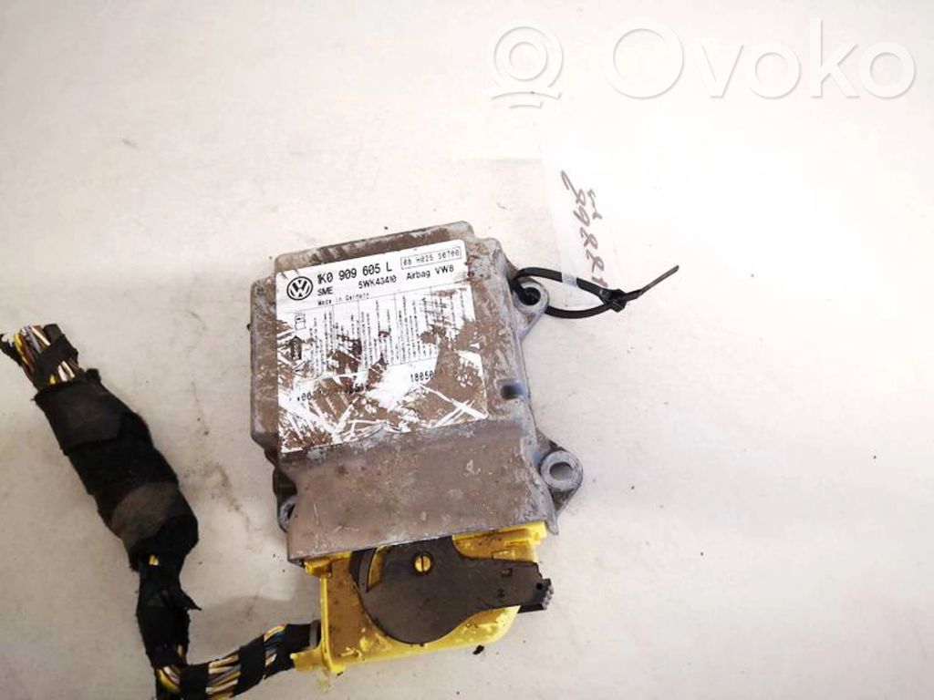 Skoda Octavia Mk2 (1Z) Centralina/modulo airbag 